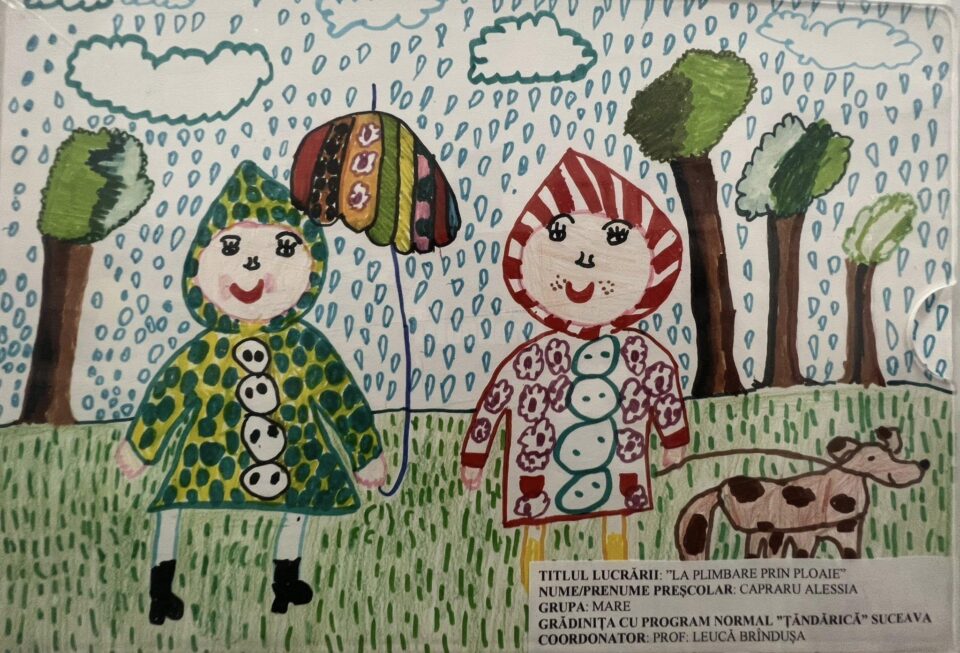 Expoziție dedicată Zilei Mondiale a Apei, la Muzeul Apelor Fălticeni, semnată de preșcolari suceveni