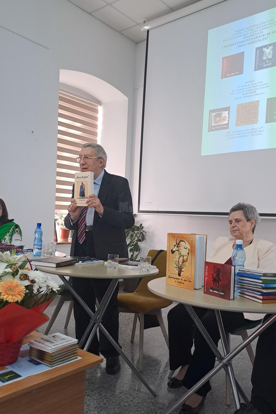 Lansarea Fonotecii Arhivei de Folclor „Vasile Adăscăliței” la Biblioteca Municipală „Eugen Lovinescu” Fălticeni