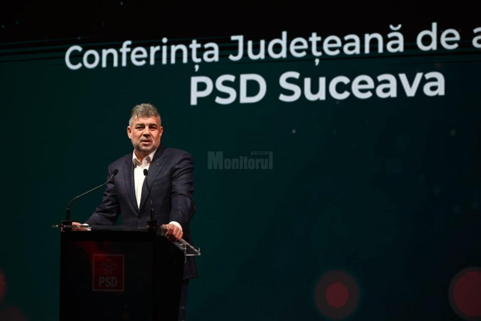 Marcel Ciolacu l-a felicitat personal pe Gheorghe Șoldan pentru preluarea conducerii PSD Suceava