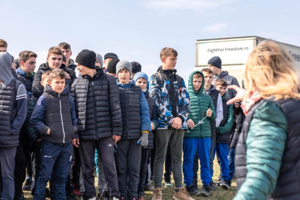Peste 5000 de puieți de copaci au fost plantați la Udești