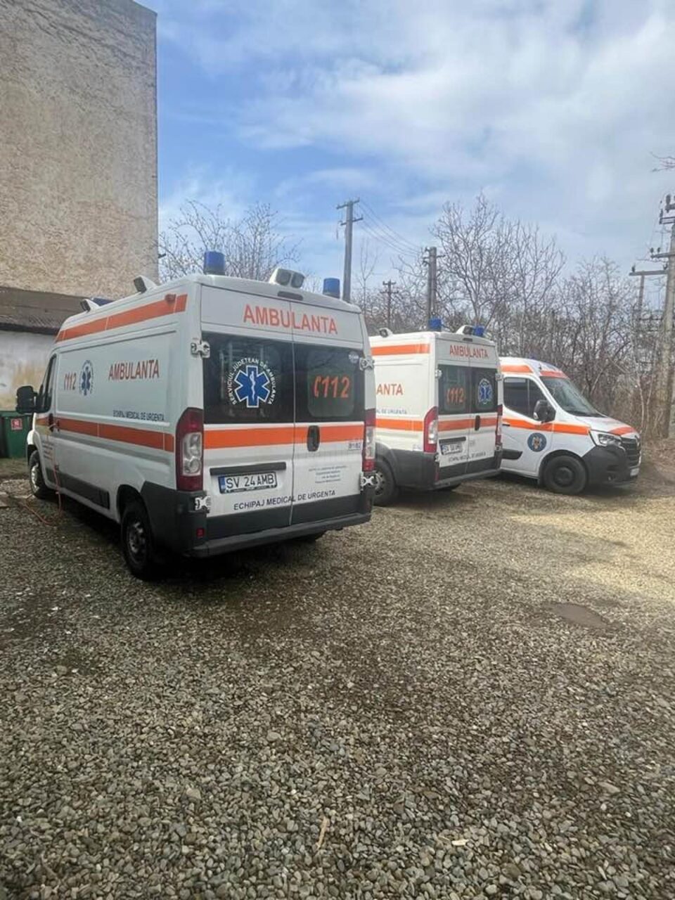 Substația de Ambulanță Siret s-a mutat în fostul ambulatoriu de Medicină internă al Spitalului de Boli Cronice