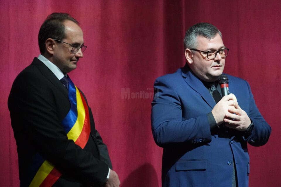 Primarul Tudor Zdrob și vicepreședintele CJ Nicolae Robu