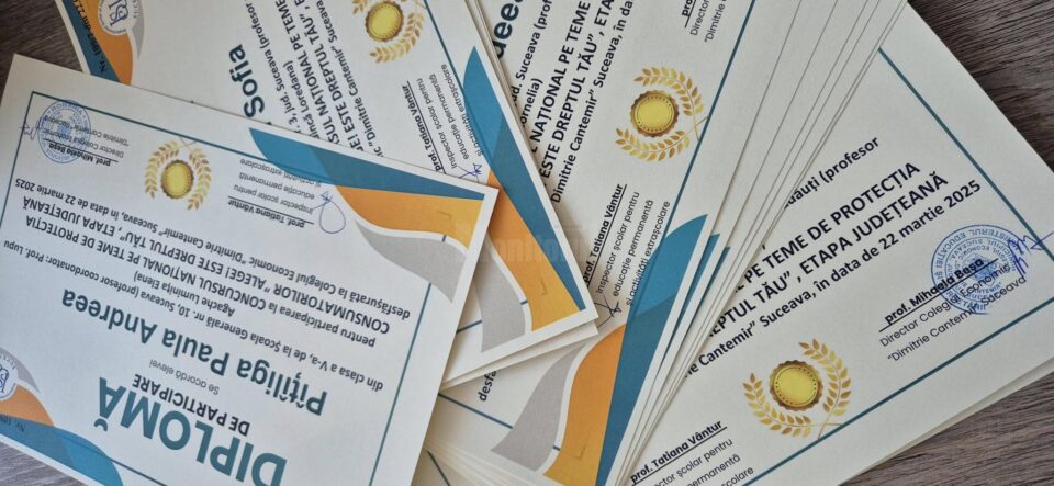 Concurs național pe teme de protecția consumatorului „Alege! Este dreptul tău!”