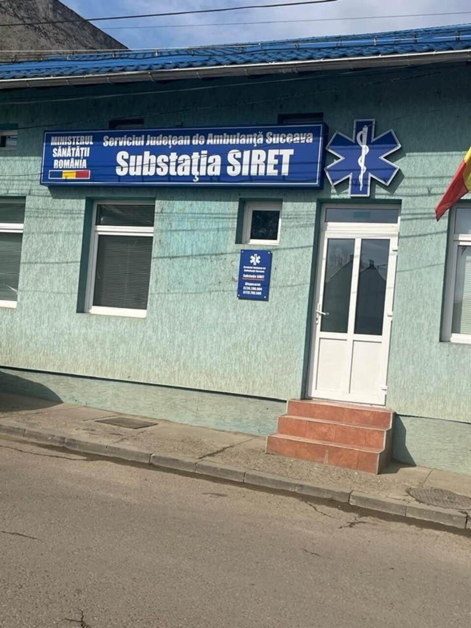 Substația de Ambulanță Siret s-a mutat în fostul ambulatoriu de Medicină internă al Spitalului de Boli Cronice