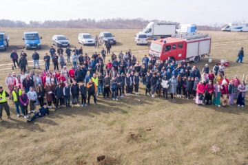 Peste 5.000 de puieți de copaci au fost plantați la Udești. La acțiune au participat și deținuți de la Penitenciarul Botoșani