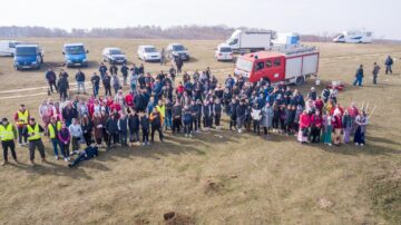 Peste 5.000 de puieți de copaci au fost plantați la Udești. La acțiune au participat și deținuți de la Penitenciarul Botoșani