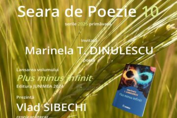 Marinela T. Dinulescu, invitată la Seara de poezie de vineri