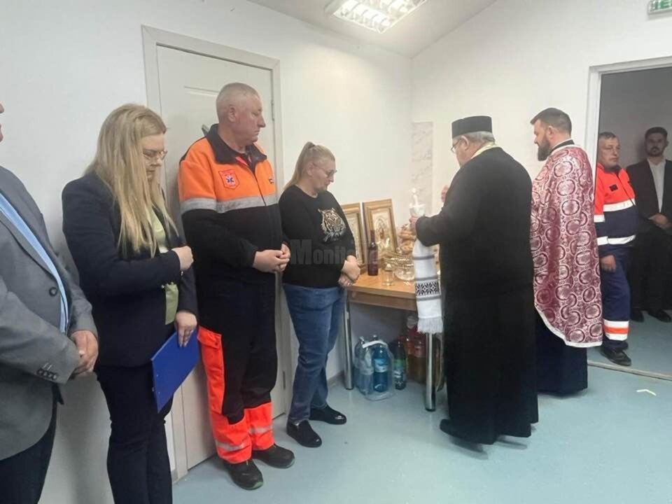 Substația de Ambulanță Siret s-a mutat în fostul ambulatoriu de Medicină internă al Spitalului de Boli Cronice