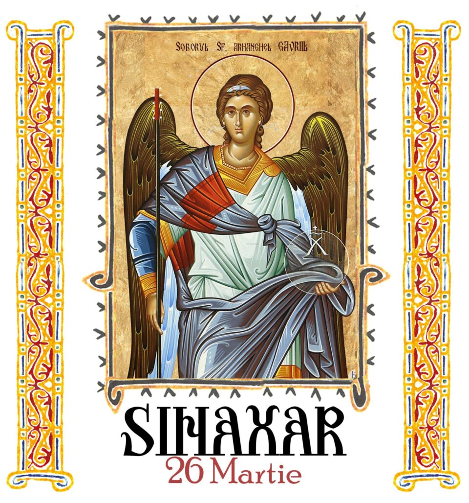 Sinaxar 26 martie 2025