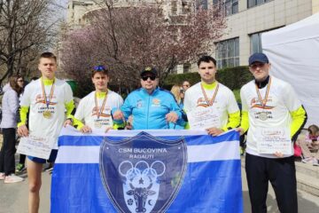 Echipa de băieți a CSM Bucovina Rădăuți, campioană națională