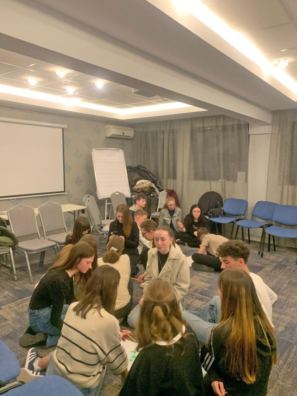 Teambuilding cu noii tineri voluntari ATOS
