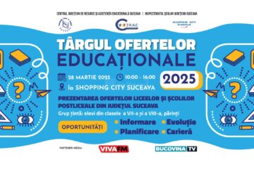 Târgul liceelor, pentru elevii de-a VII-a și a VIII-a, vineri, la Shopping City
