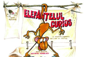 „Elefănțelul Curios”, spectacol muzical și interactiv pentru copii, la Universitate