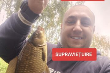 Fugarul Alexandru Huțuleac sfidează poliția și trimite presei fotografii cu el și un pește capturat