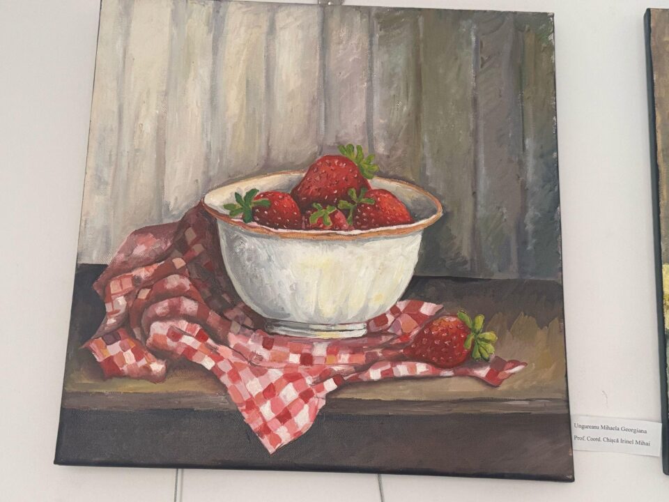 Expoziție a elevilor secției de Pictură a Colegiului de Artă „Ciprian Porumbescu”