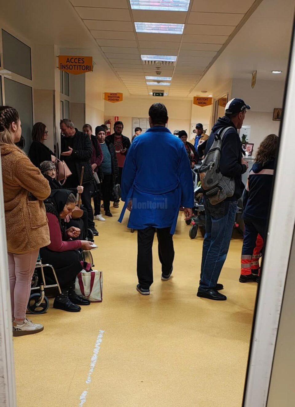Aglomeratie la Serviciul de Primire Urgente Suceava