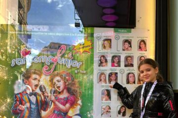 Eleva Sara Natalia Tîrnoveanu, locul II la competiția internațională Sanremo Junior 2025