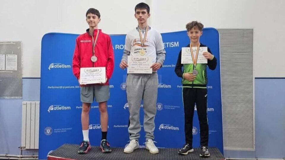 Casian Zara a devenit dublu campion național de atletism