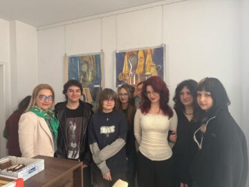 Expoziție a elevilor secției de Pictură a Colegiului de Artă „Ciprian Porumbescu”