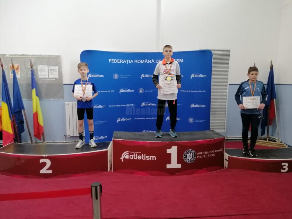 Eusebiu Prisacă pe cea mai înaltă treaptă a podiumului de premiere