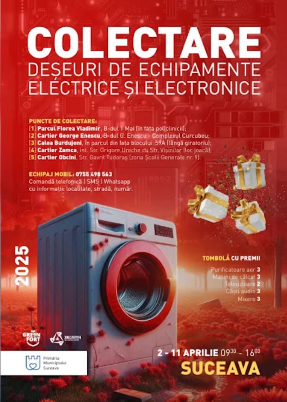 Campanie de colectare a deșeurilor electrice în municipiul Suceava