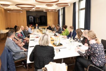 Noua conducere a Consiliului Județean Suceava a efectuat prima vizită oficială la partenerii din Regiunea Schwaben