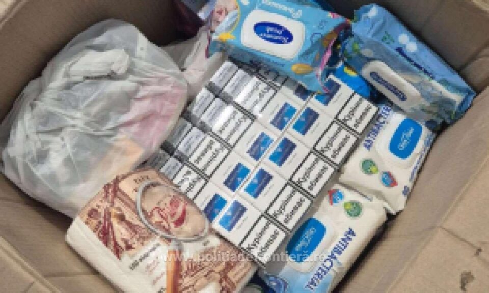Aproape 10 kilograme de tutun pentru narghilea, găsite într-o mașină care venea din Ucraina