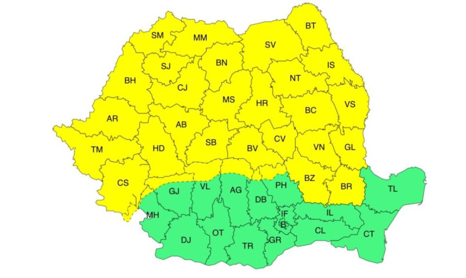 Meteorologii anunță că vremea se va răci și va bate vântul