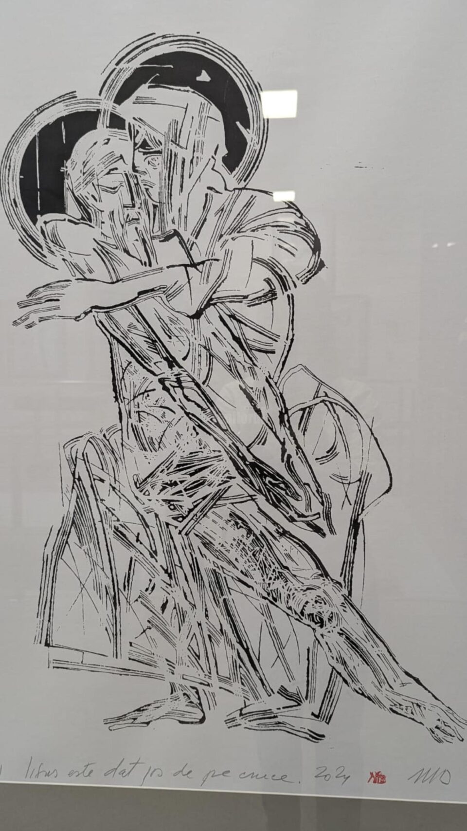 Vernisajul expoziției de gravură „Drumul crucii”