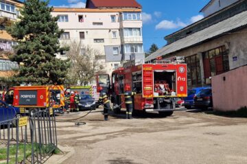 Incendiu în bucătăria unui apartament din Suceava
