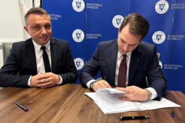 Primarul Marius Rîpan și ministrul Energiei, Sebastian Burduja