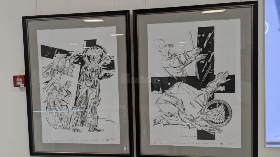 Vernisajul expoziției de gravură „Drumul crucii”