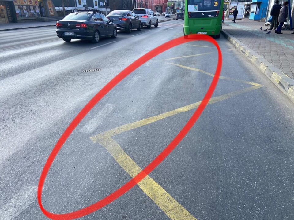 Probleme apărute la asfaltările din 2023 pe axul principal al municipiului Suceava