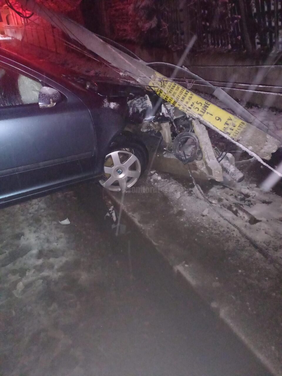 Patru tineri se aflau în mașină