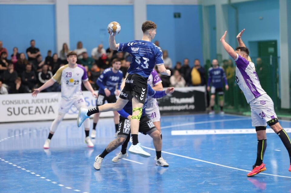 CSU Suceava a câștigat la limită duelul cu Timișoara. Foto Marius Gabor