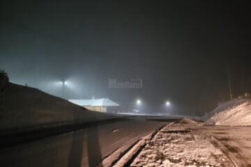 Iarna a revenit în zona de munte a județului Suceava
