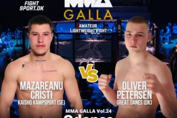 Cristi Mazareanu isi face debutul în MMA