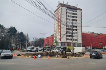Sensurile giratorii înalte din municipiul Suceava vor fi coborâte la nivelul solului