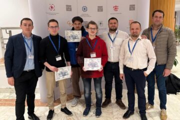 Echipa de studenți suceveni și indrumătorii lor la TIE 2025