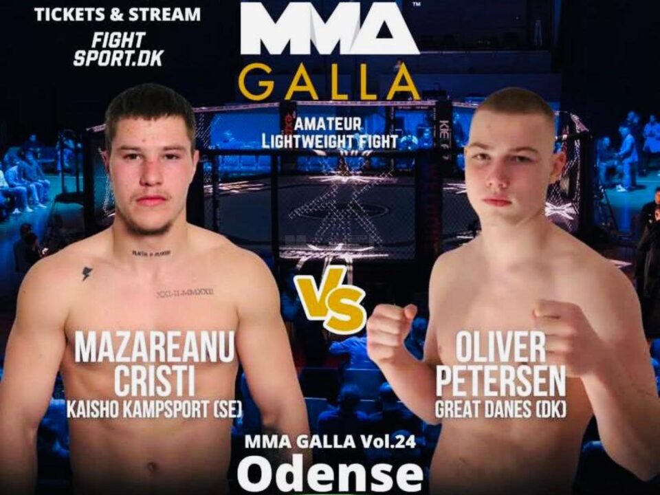 Cristi Măzăreanu își face debutul în MMA