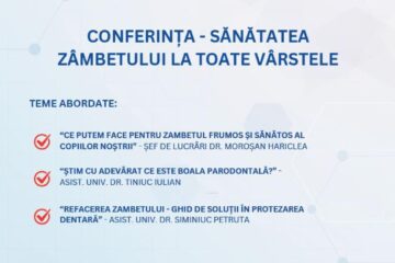 Conferința „Sănătatea zâmbetului la toate vârstele” dedicată sănătății orale, organizată la USV