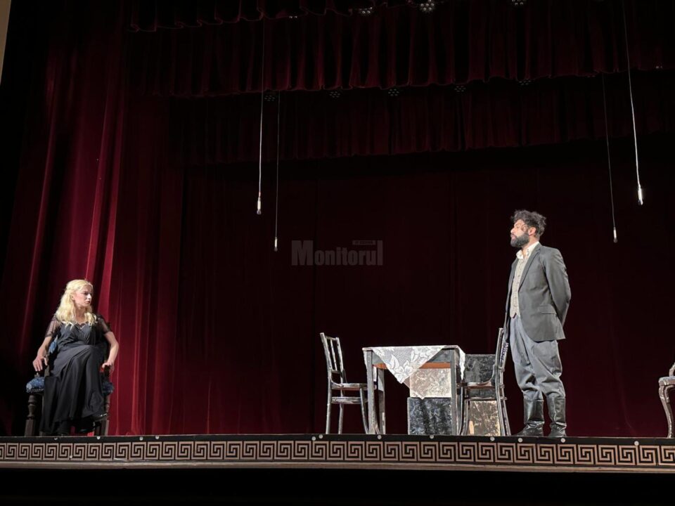 „Cehov – 3 Comedii”, pe scena Casei de Cultură din Rădăuți, cu actori de la Târgu Mureș