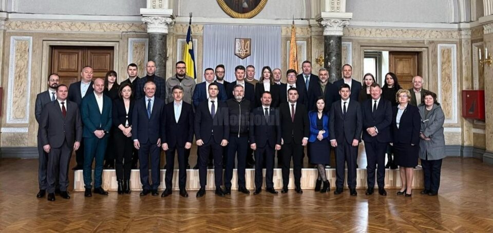 Dezvoltarea infrastructurii de frontieră România–Ucraina, susținută de președintele CJ Suceava, Gheorghe Șoldan, la „bilaterala” de la Cernăuți