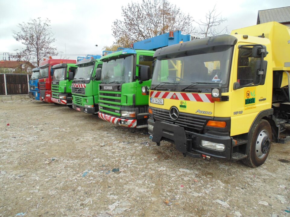 Utilaje de salubrizare stradală