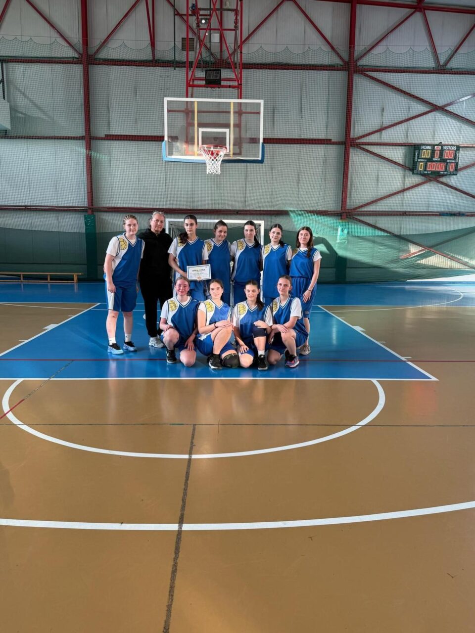 Mențiune pentru echipa de Baschet - Fete a Colegiului „Hurmuzachi” Rădăuți, la olimpiada națională