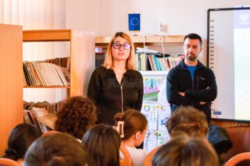 Asist. univ. dr. Ștefan Gabriela-Alina și dr. Iorgu Ionuț Ștefan