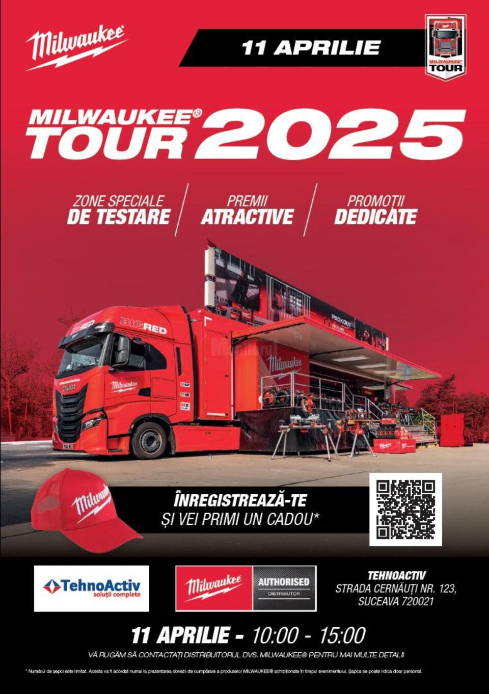 INVITAȚIE MILWAUKEE® TOUR 2025