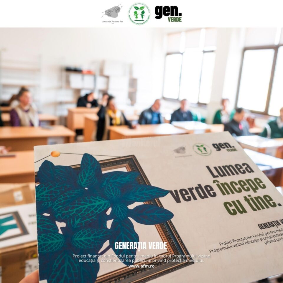 O asociație de Turda, condusă de un fotograf, implementează două proiecte de educație ecologică la Vatra Dornei, Broșteni și Borca