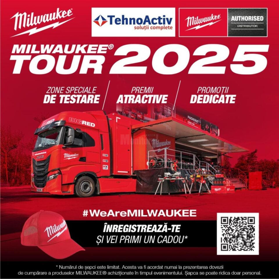 INVITAȚIE MILWAUKEE® TOUR 2025