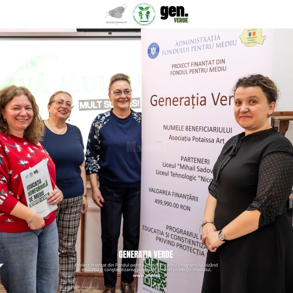 O asociație de Turda, condusă de un fotograf, implementează două proiecte de educație ecologică la Vatra Dornei, Broșteni și Borca